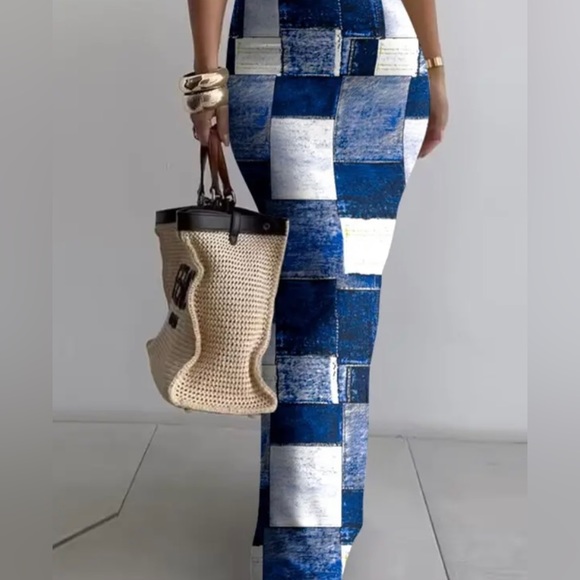 Denim Look Gorgeous Dress - Picture 3 of 8